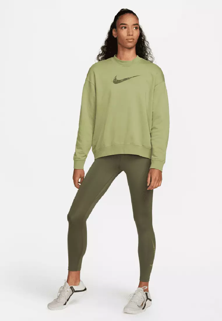 Buy Nike Women's Dri-FIT One Mid-Rise 7/8 Graphic Training Leggings 2024  Online