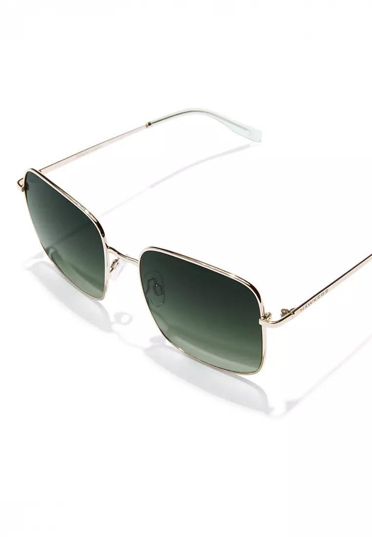 Royal Flush - Gold Green Forest Sunglasses for Men and Women, Unisex. Official Product Designed in Spain