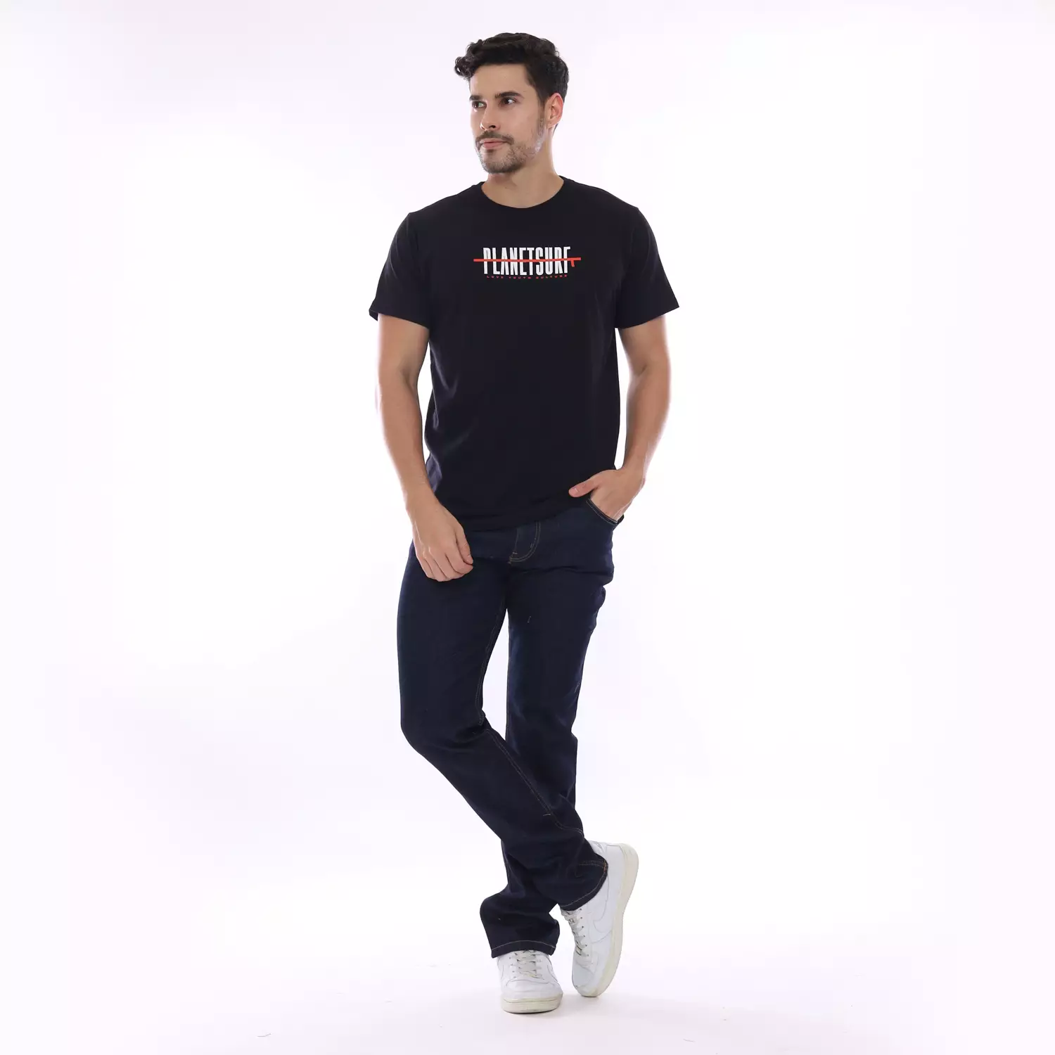 Planet Surf Clothing Celana Panjang Denim Pria Stumb Men Pants Denim 231B Planet Surf