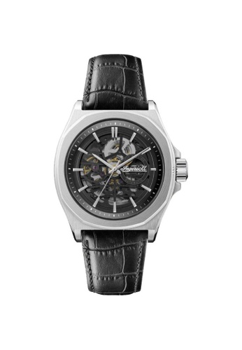 Ingersoll black INGERSOLL ORVILLE I09302B BLACK LEATHER MEN'S WATCH 5903AACAF35355GS_1