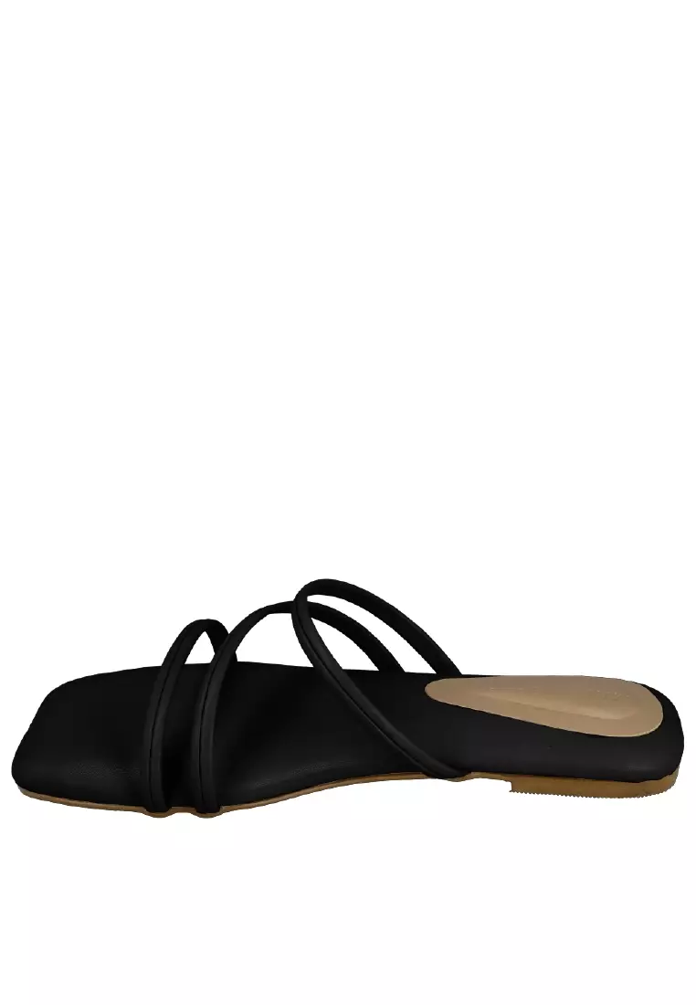 MAYONETTE Eunjung Flats Shoes - Sepatu Flats Wanita - Black