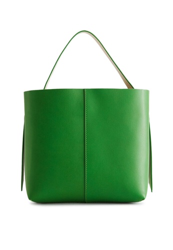 & Other Stories green Alma Bucket Bag 949F0ACF6D1C45GS_1