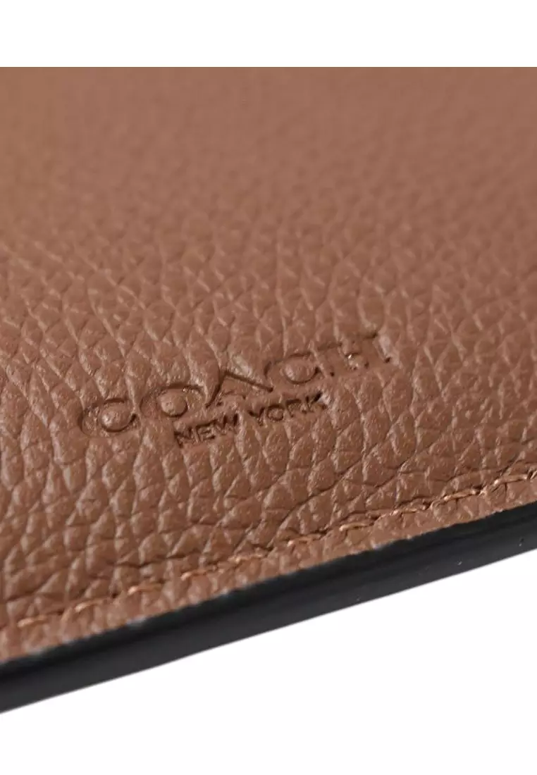 Men 3 In 1 Wallet - Dark Saddle