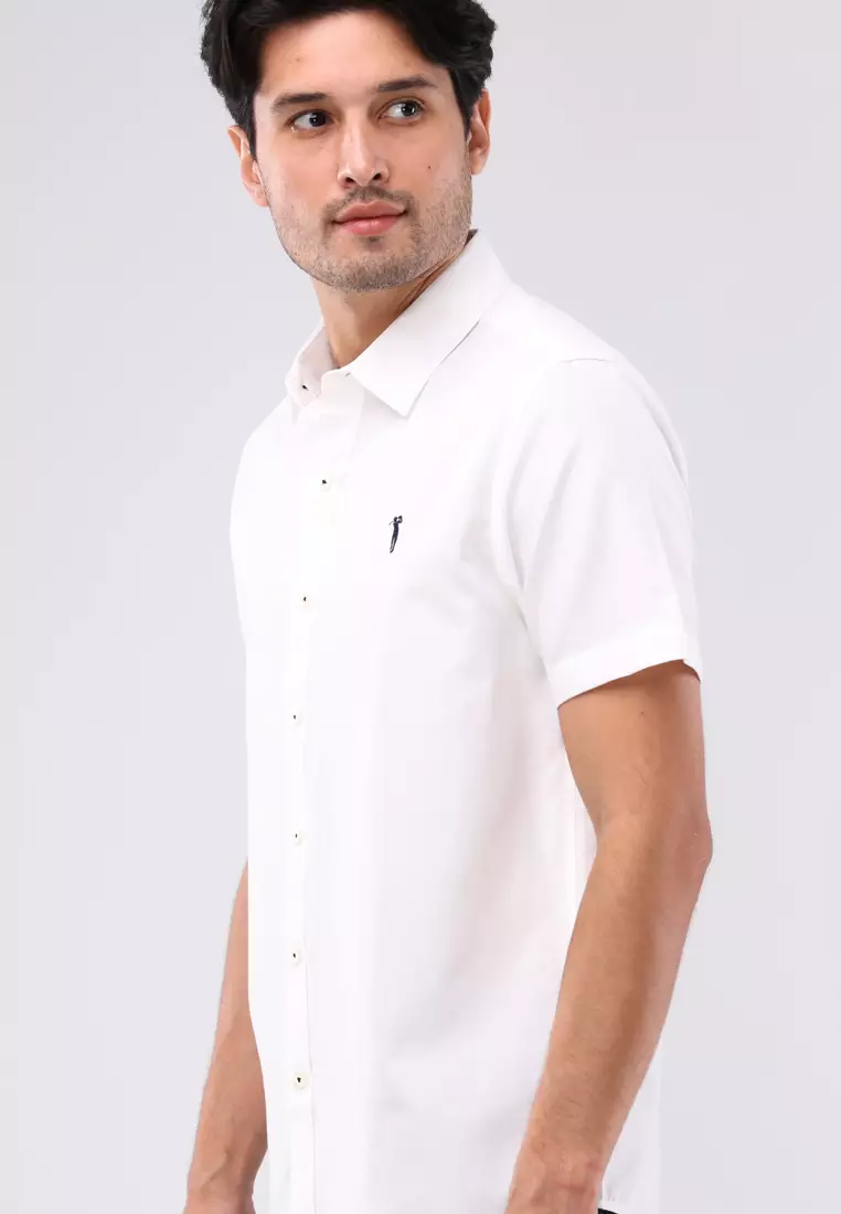 Woven Polo Short Sleeve