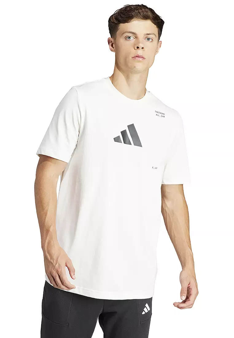 Jual ADIDAS aeroready all-gym category graphic t-shirt