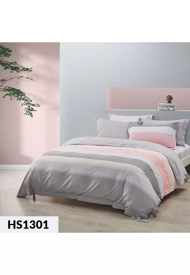 Buy Epitex Epitex (w/o Quilt Cover) 1200TC Hybrid Botanic Silk Bedsheet