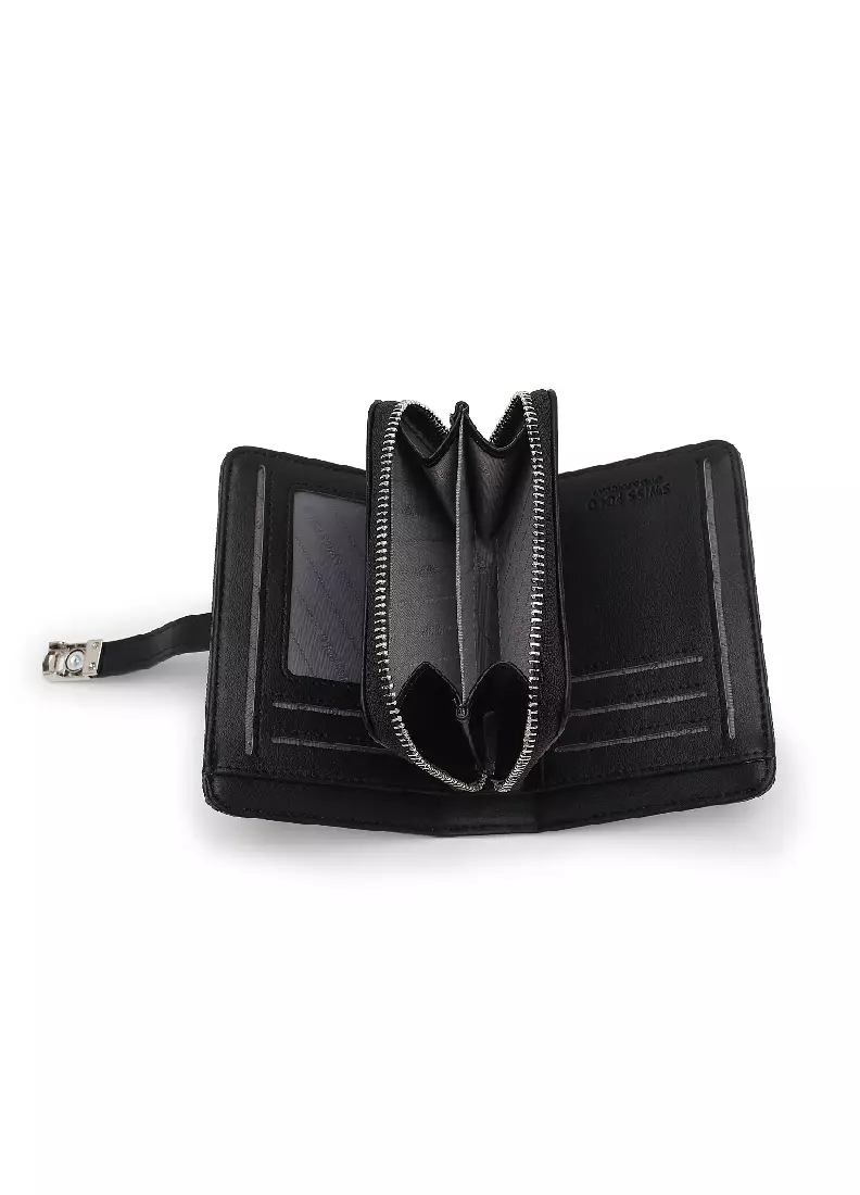 Women's Monogram Purse / Wallet - Black
