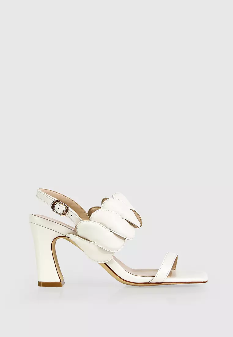 Discount on Belle & Bloom  shoes - SKU: This Is It Slingback Heel - Cream