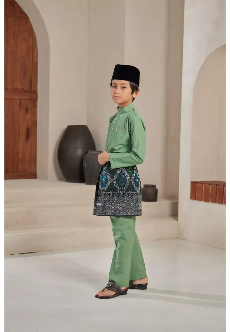 Baju Melayu Moden Cekak Musang for Kids