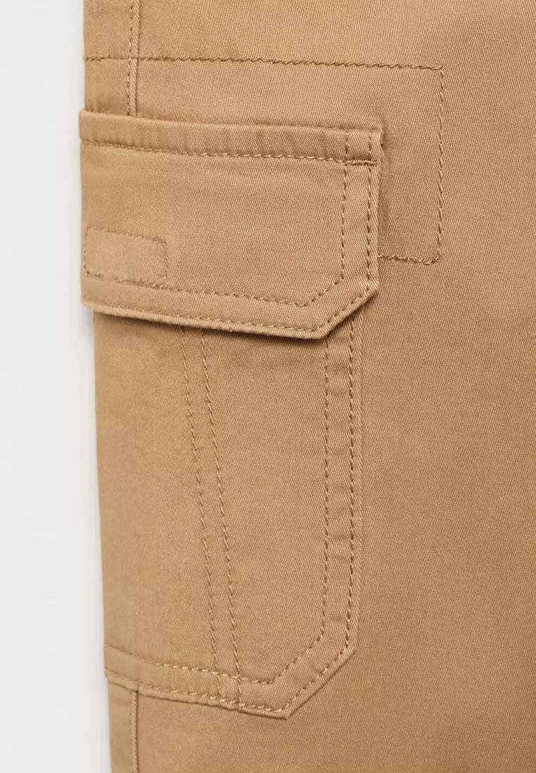 Cotton Cargo Trousers