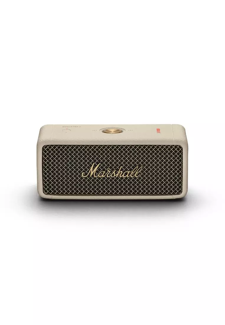 Marshall Emberton II Wireless Bluetooth Portable Speaker (Cream)