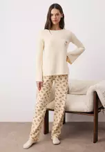 Ecru/Brown