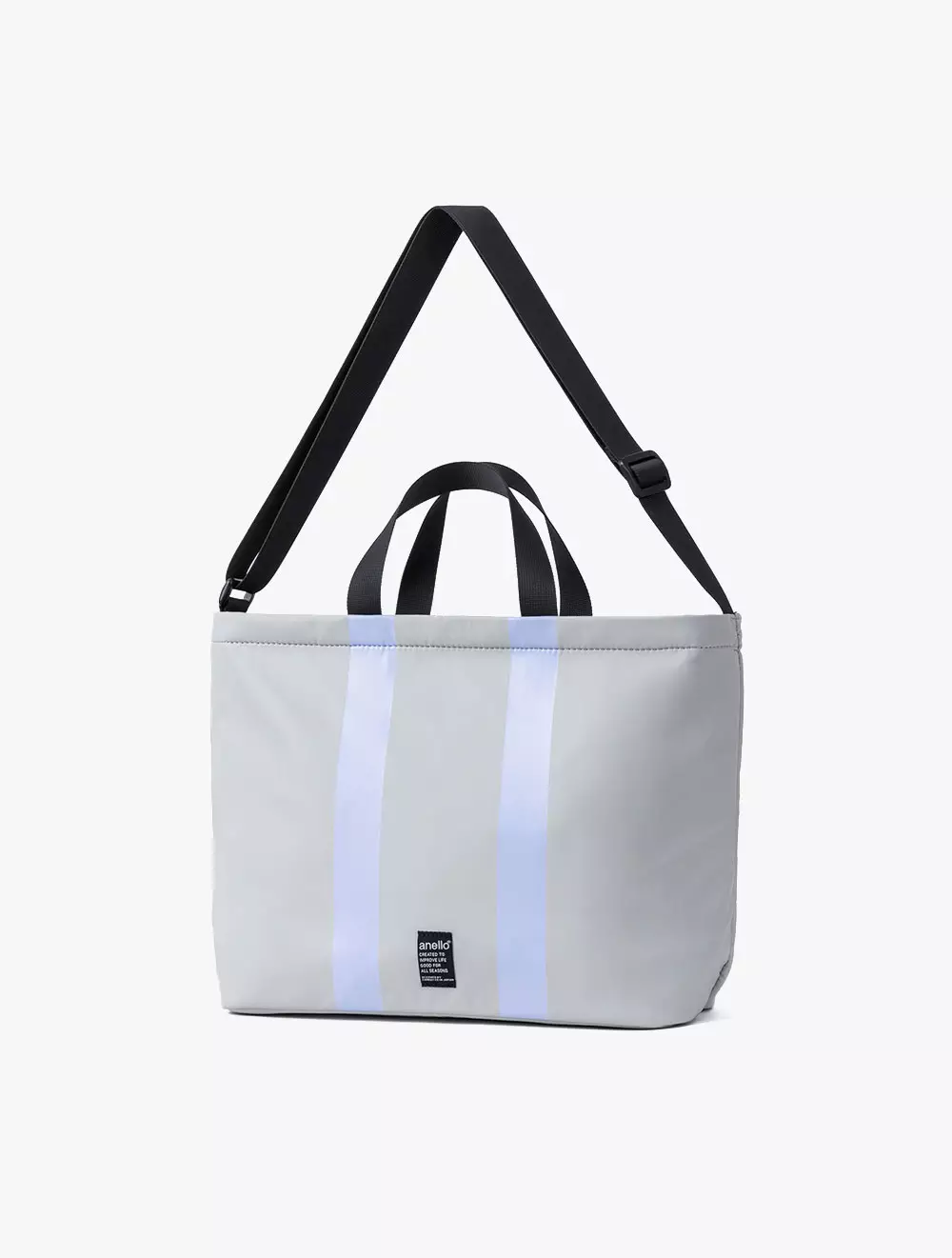 Jual Anello Anello - Over Logo - 2Way Tote Bag - Grey - Grey Original ...