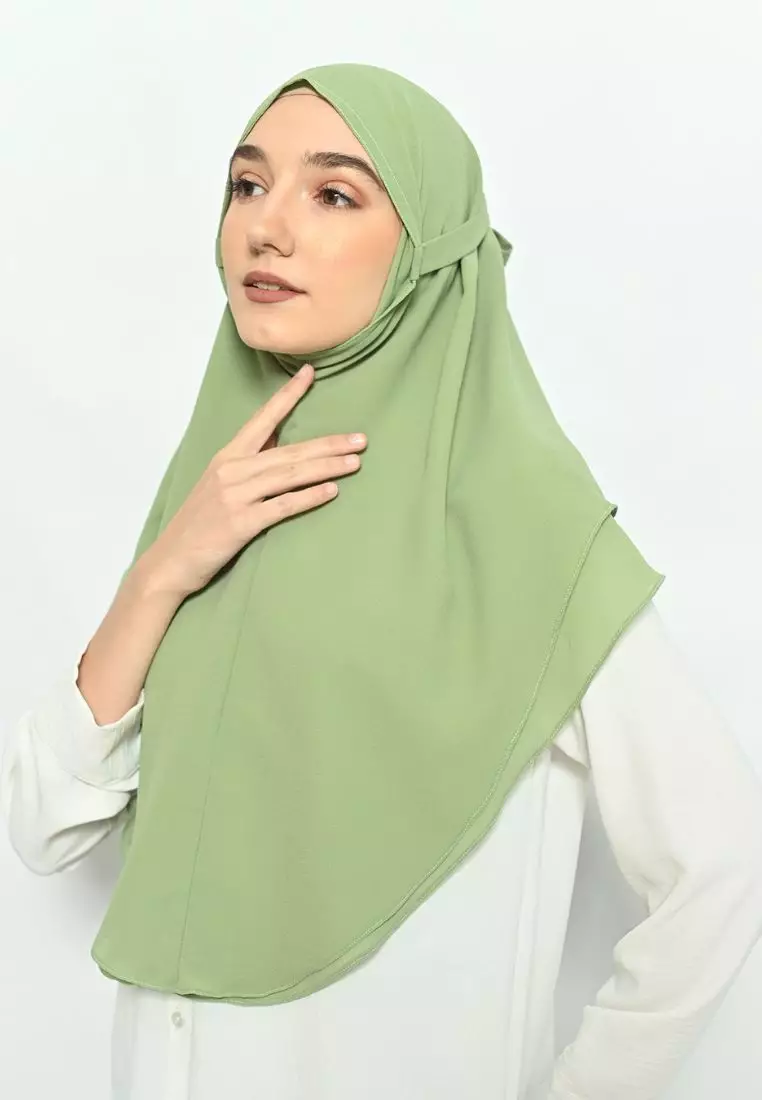 Bergo Khimar Azzura Mint