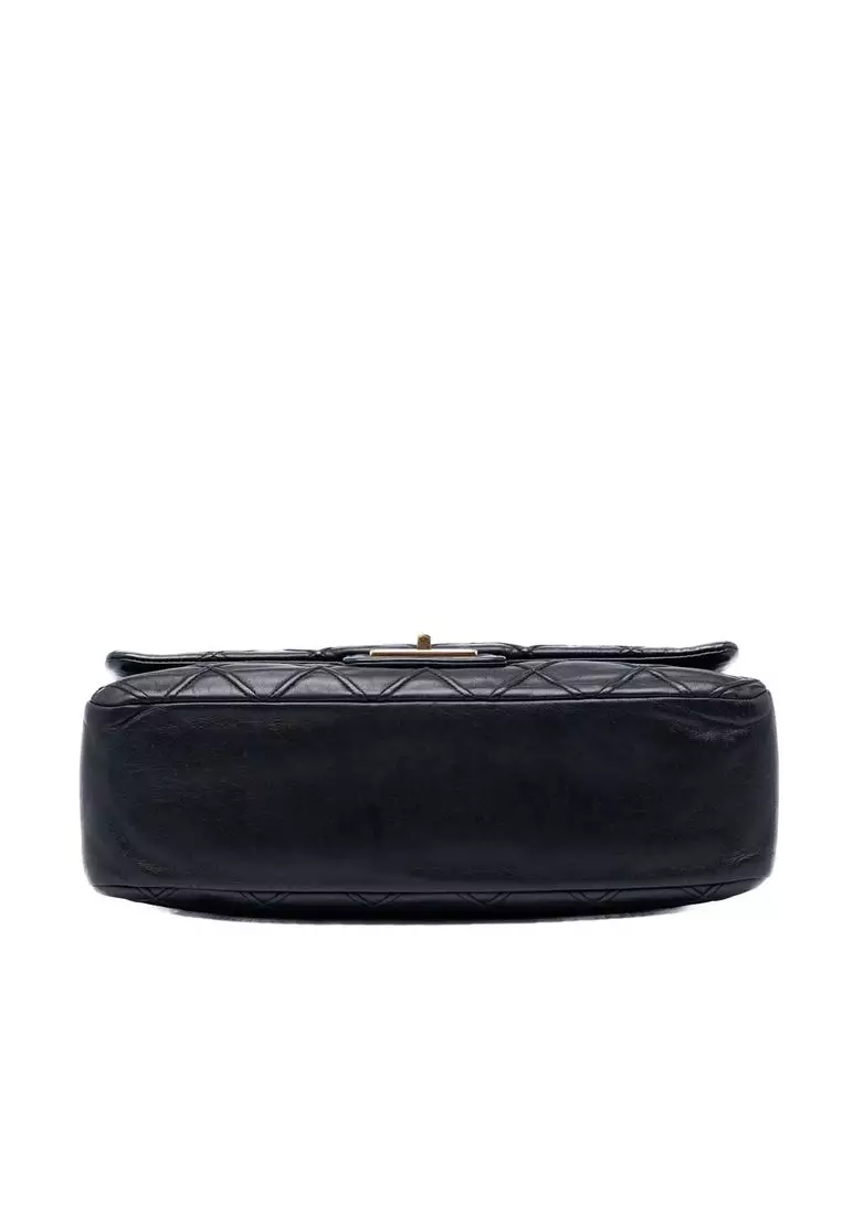 Pre-Loved Chanel Large Diamond Debossed Calfskin Reissue 2.55 Cosmos Flap
