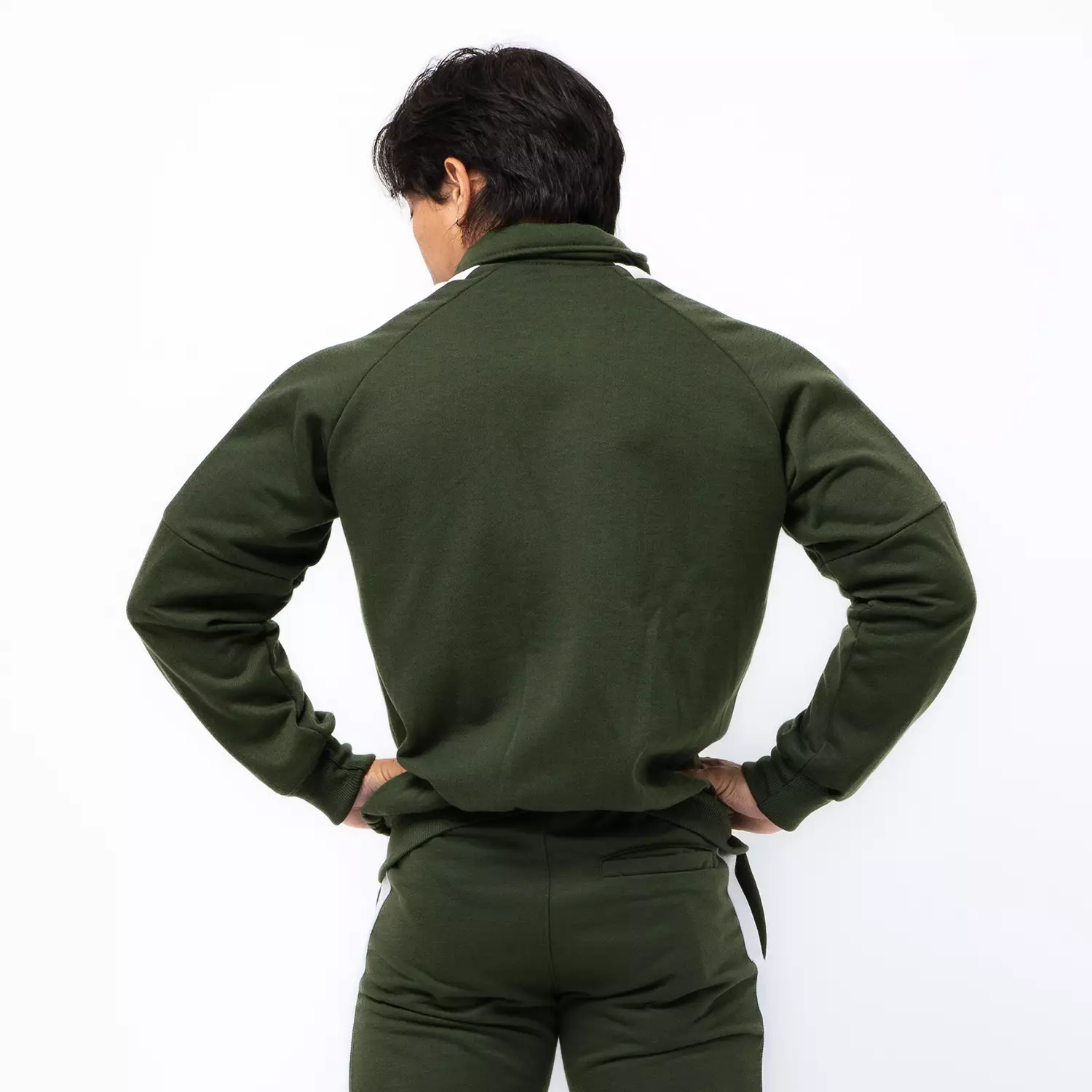 Campus Sport Fleece Jacket Dark Green