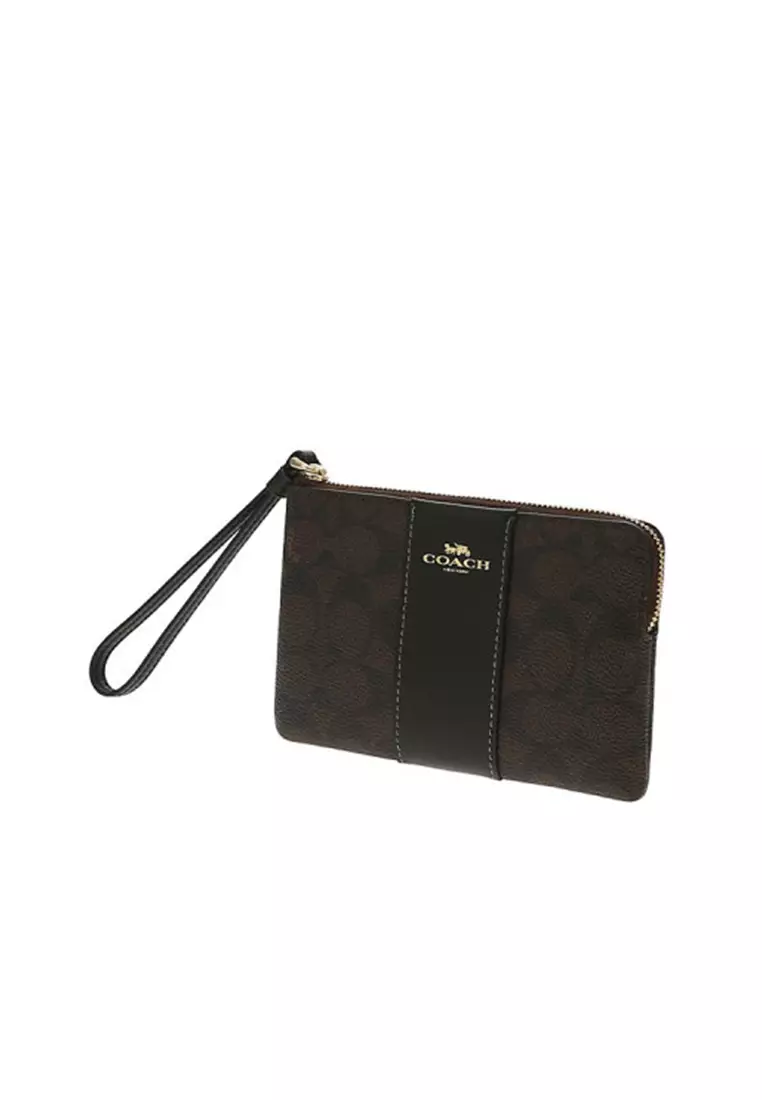 Women's Handbag in Walnut Wood Color with Black CW854