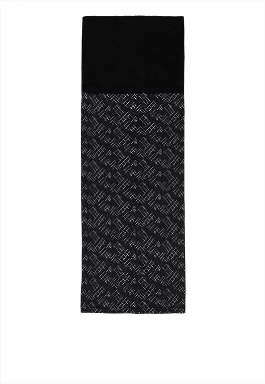 Patterned Polar Fleece Scarf