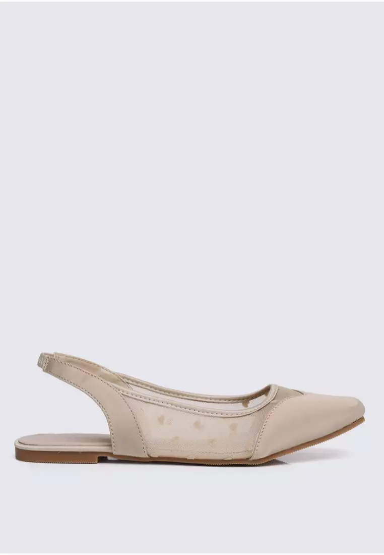 Discount on My Ballerine  shoes - SKU: My Valentine Comfy Ballerina In Nude