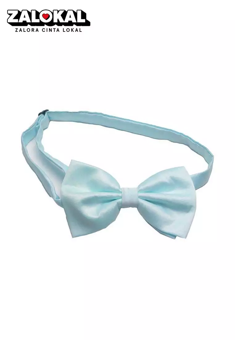 Dasi kupu Bowtie Biru Langit A01