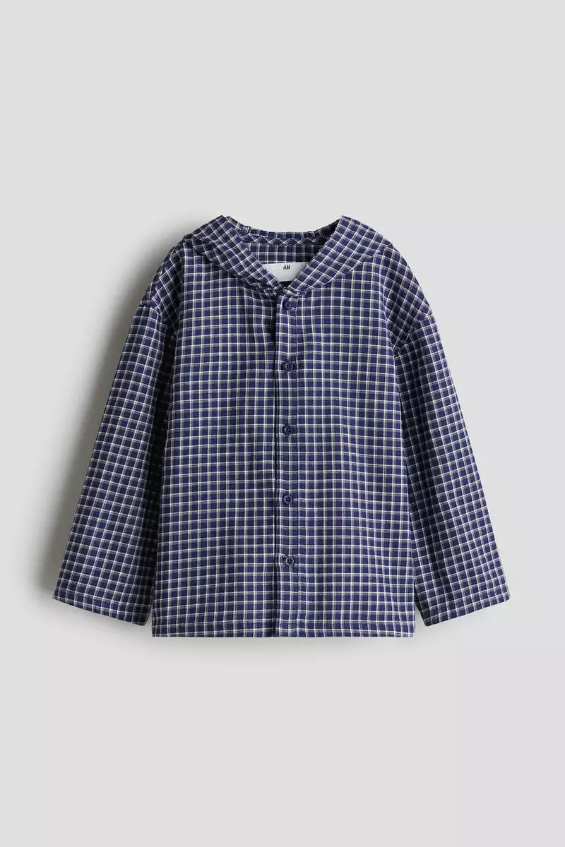 Cotton twill overshirt