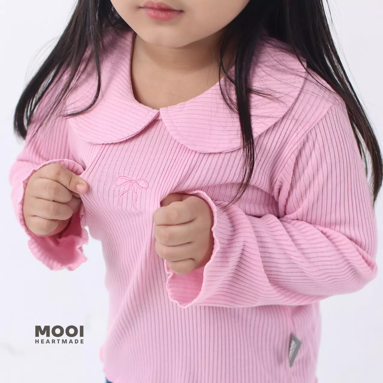 Mooi Atasan Anak Perempuan Koyuki Top - Violet