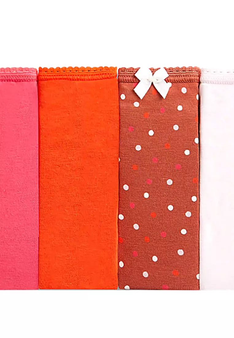 5pk Cotton Lycra™ Bikini Knickers