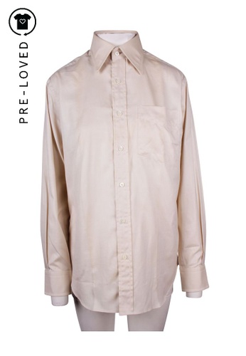 Buy Paul Smith Pre Loved Paul Smith Beige Men Classic Shirt Online Zalora Malaysia