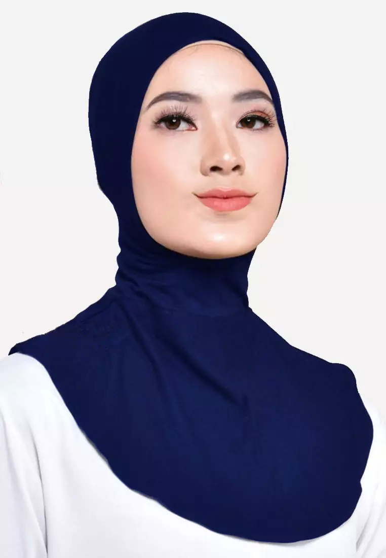 2 in1 Ninja Inner Rayon Premium Non-Resleting Navy & Nude