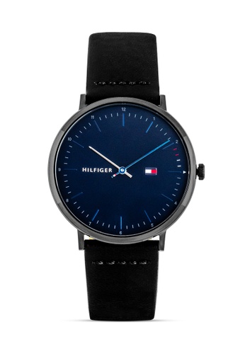 Shop Tommy Hilfiger Watches Plain Men S Leather Strap Watch Online On Zalora Philippines