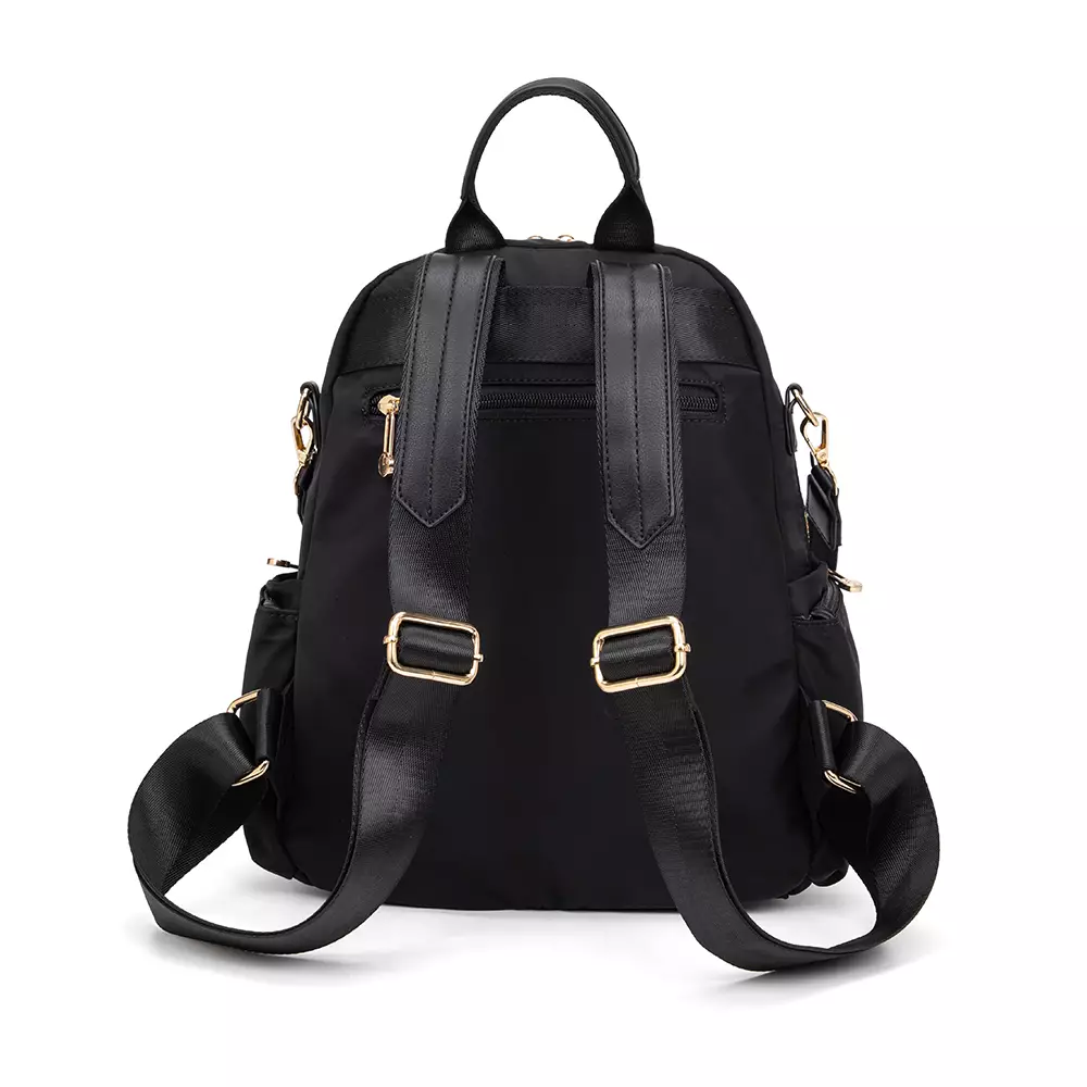 En-ji Munsan Backpack Wanita Warna Black