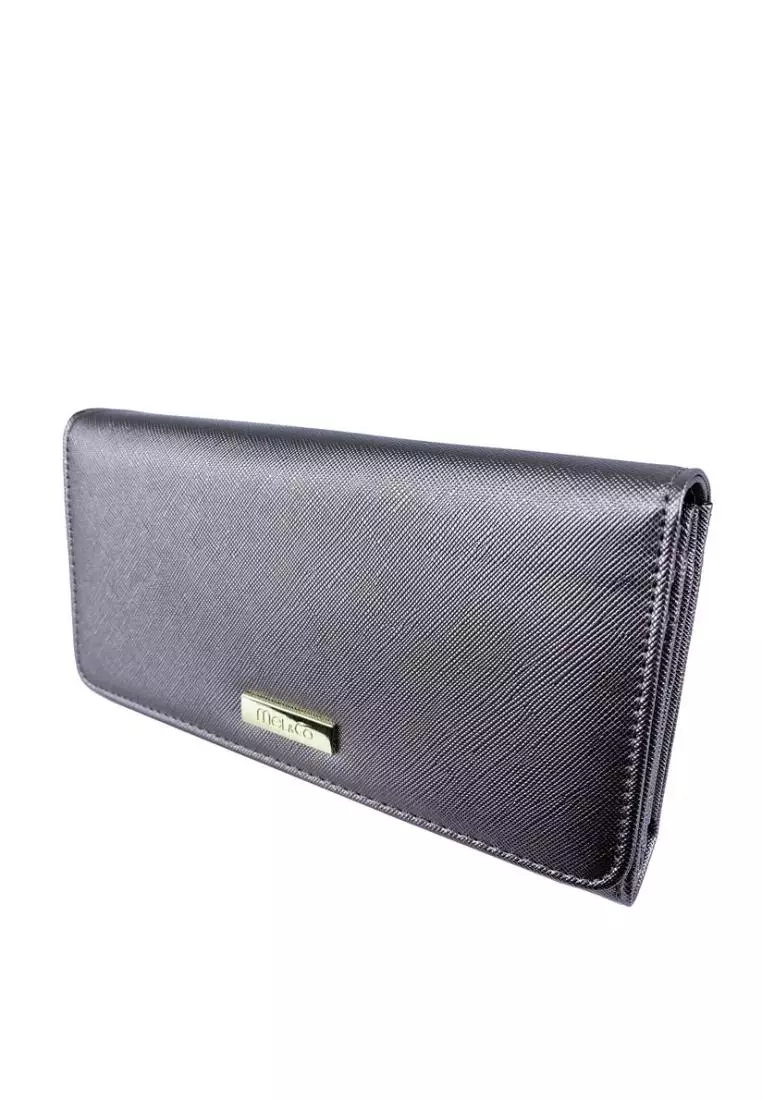 Mila trifold flap online wallet