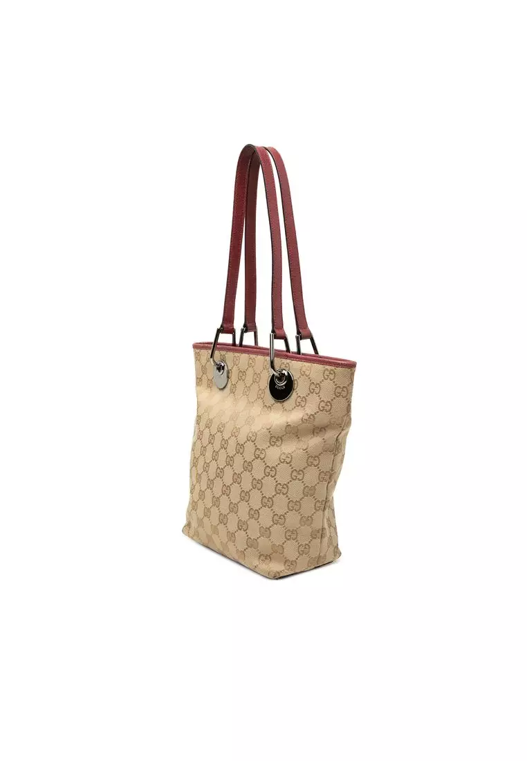 Pre-Loved Gucci Gg Canvas Eclipse Tote