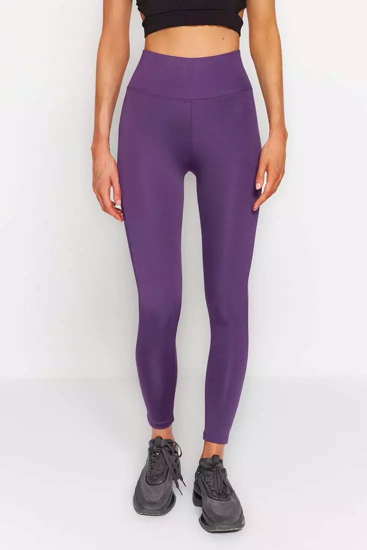 Purple spandex new arrivals leggings