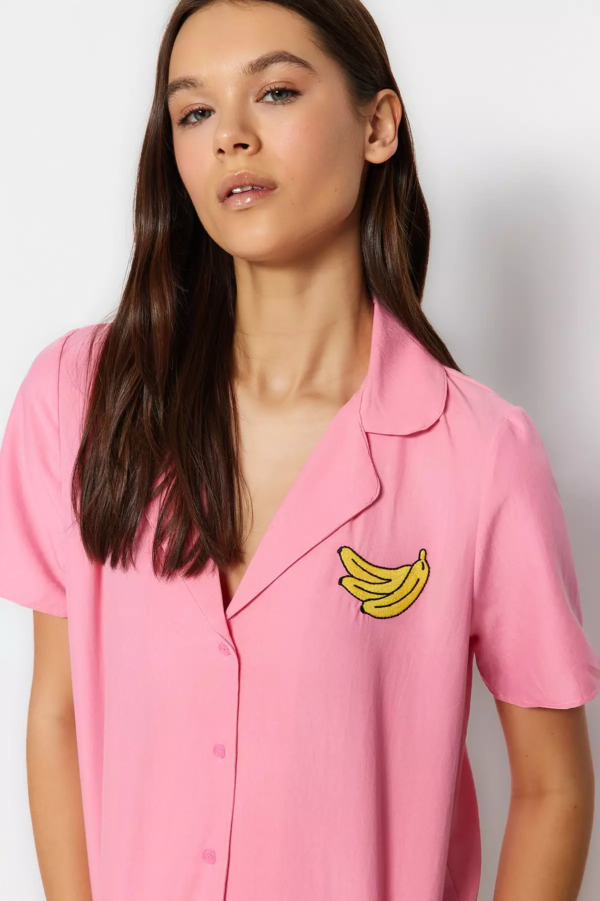 pink banana shirt