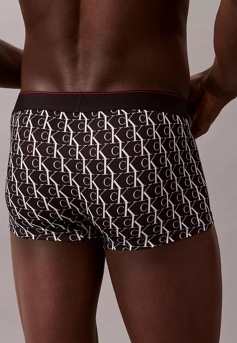 Graphic Monogram Low Rise Trunks - Calvin Klein Underwear