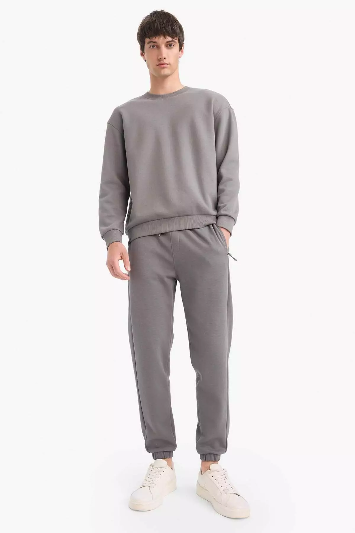 Slim Fit Slim Fit Zipper Pocket Pike Sweatpants D5258Ax25Sp