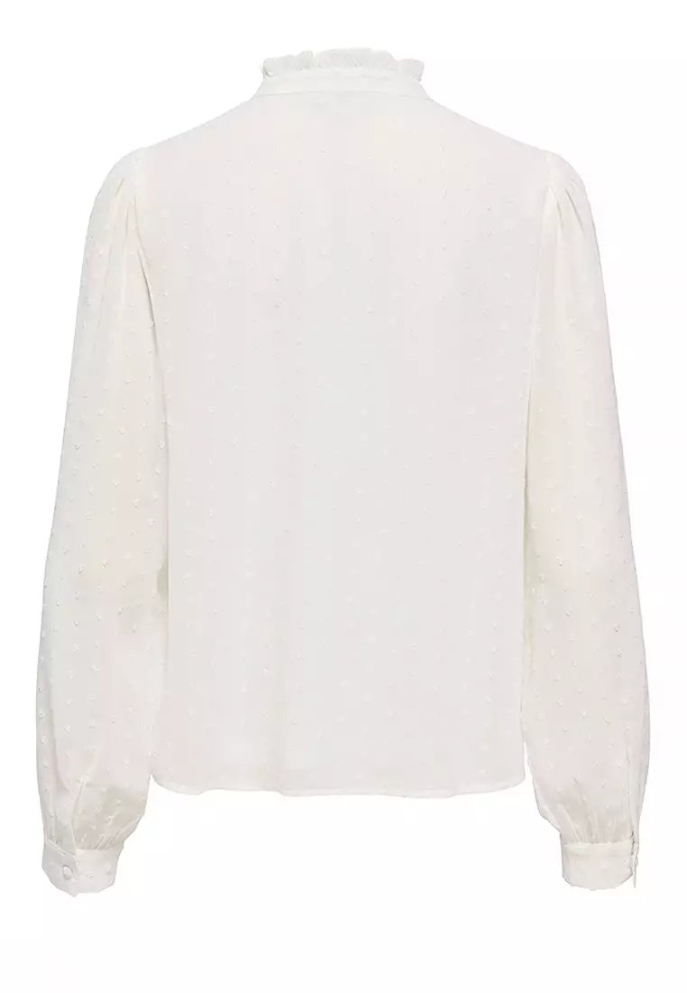 Long Sleeves Woven Top