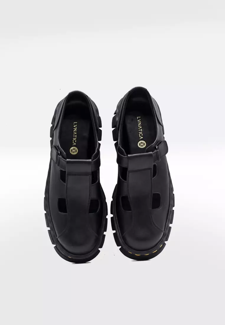 Kirara Black Loafers Boat Shoes