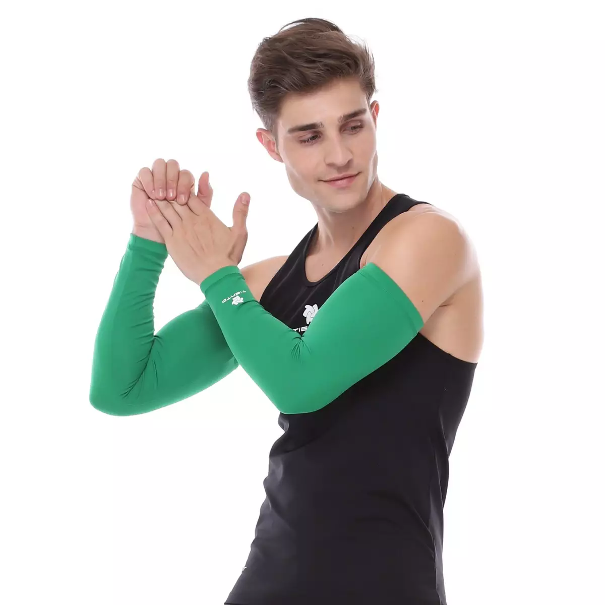 Manset Tangan / Hand Sleeve/ Arm Sleeve Green Men