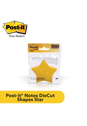 Buy Post-It 3M Post It Super Sticky Die Cut Notes, 3X3 Inch, Star 7350  24Pk/Ctn 2021 Online | Zalora Singapore