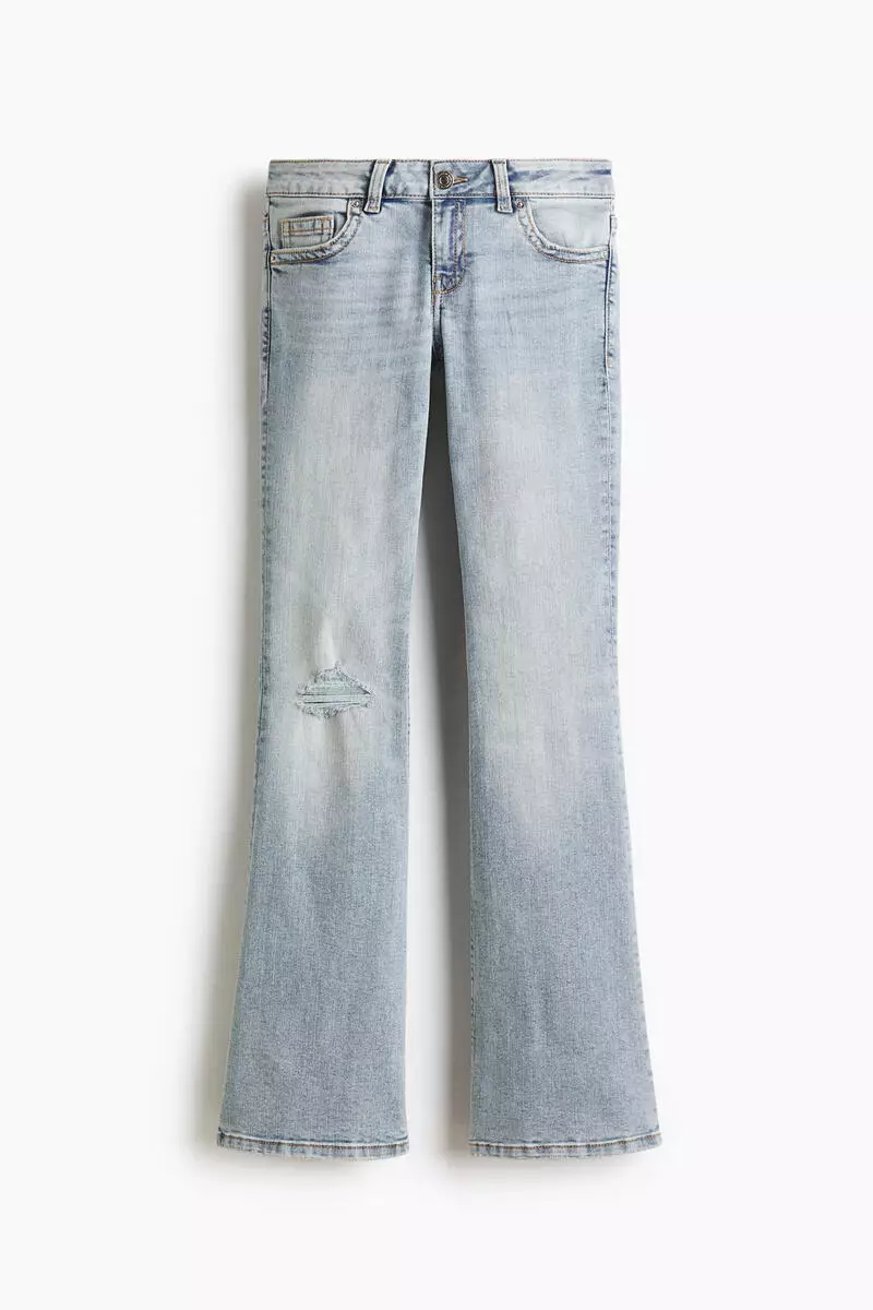 Flared Low Waist Jeans