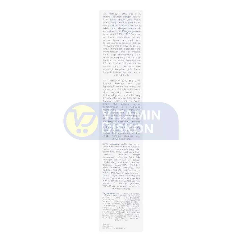 HALE FOUNTAIN OF YOUTH 20 GR