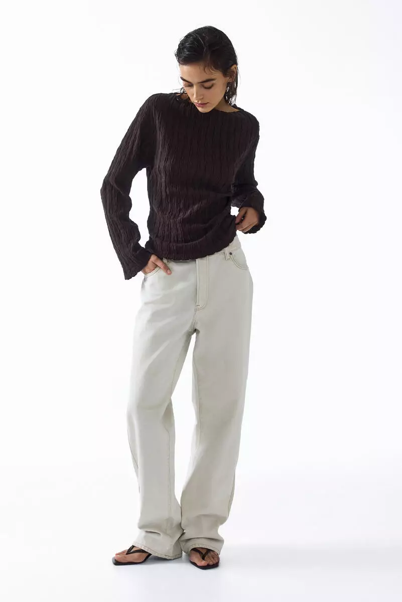 Boat-neck top