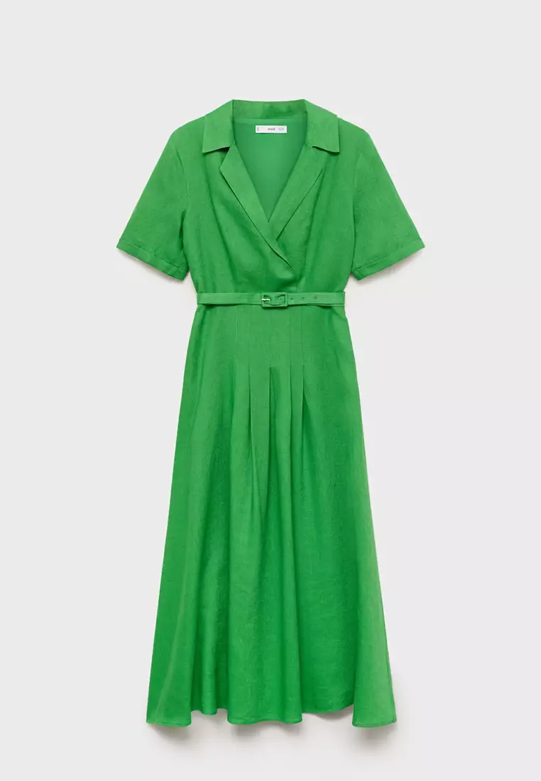 Buy Mango Belt Midi Dress 2026 Online | ZALORA Philippines