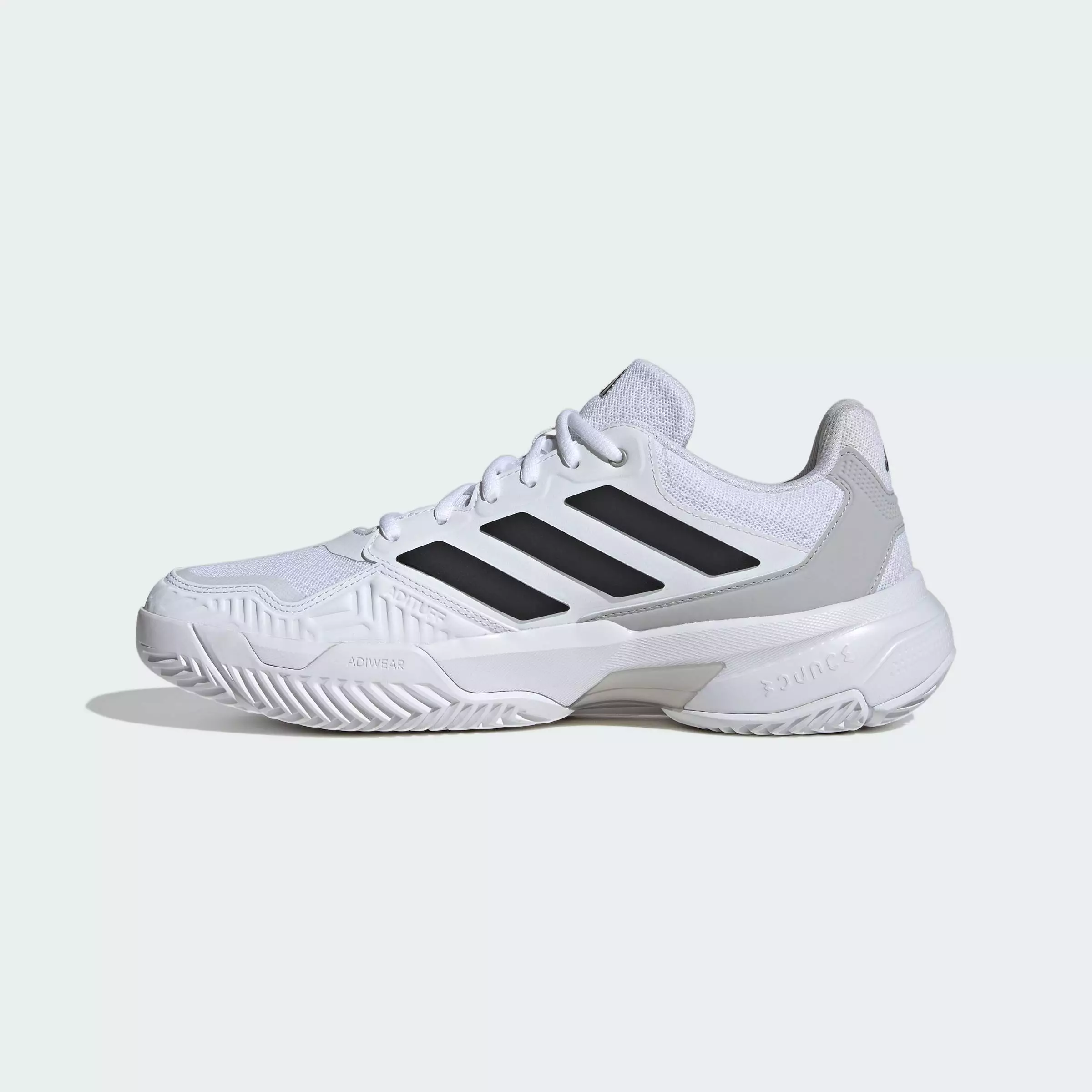 adidas Tennis CourtJam Control 3 Tennis Shoes Men White IF7888