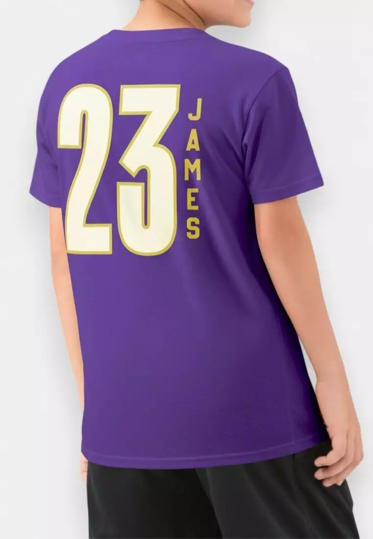 Lebron James #23 Los Angeles Lakers Kids T-Shirt LA LAKERS