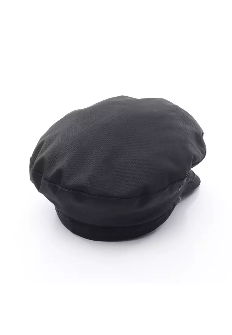Cap Dior Beret Mens CHRISTIAN DIOR Black Work Cap Beret Black