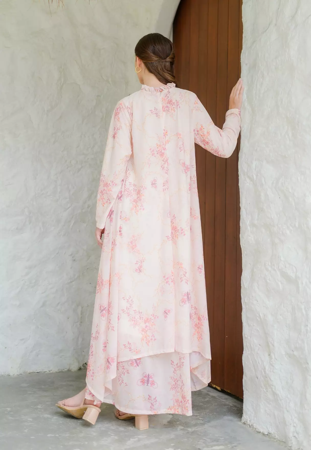 Rochelle Dress - Peach