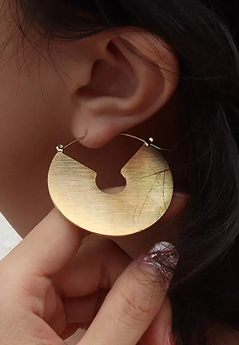 Grande Gold Hoop Earrings